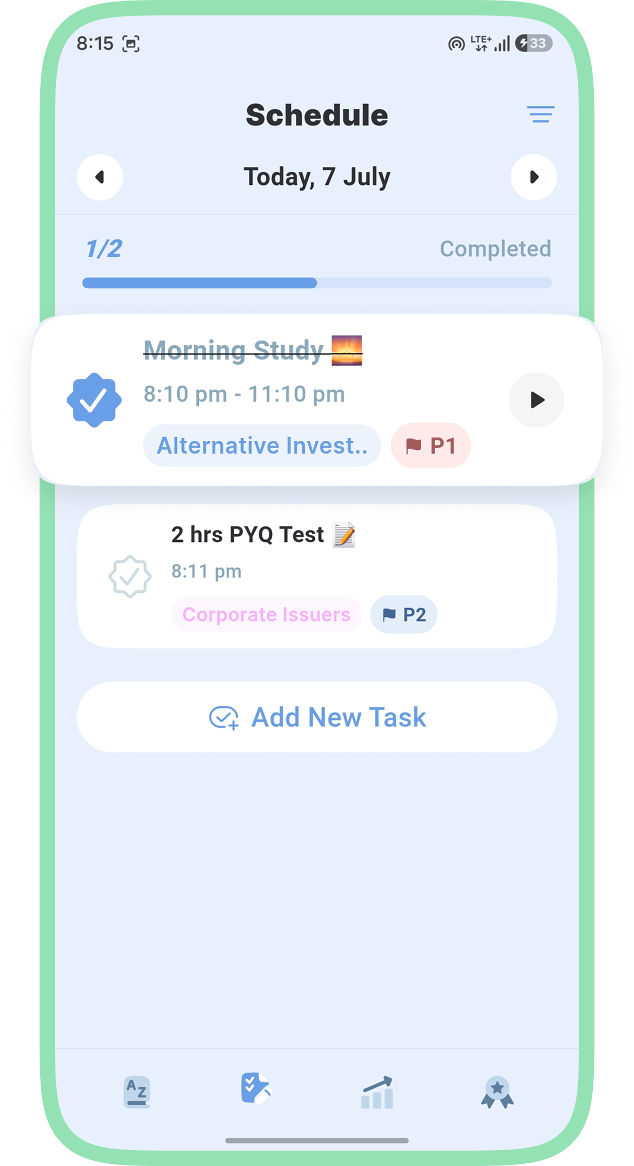 Habits UI